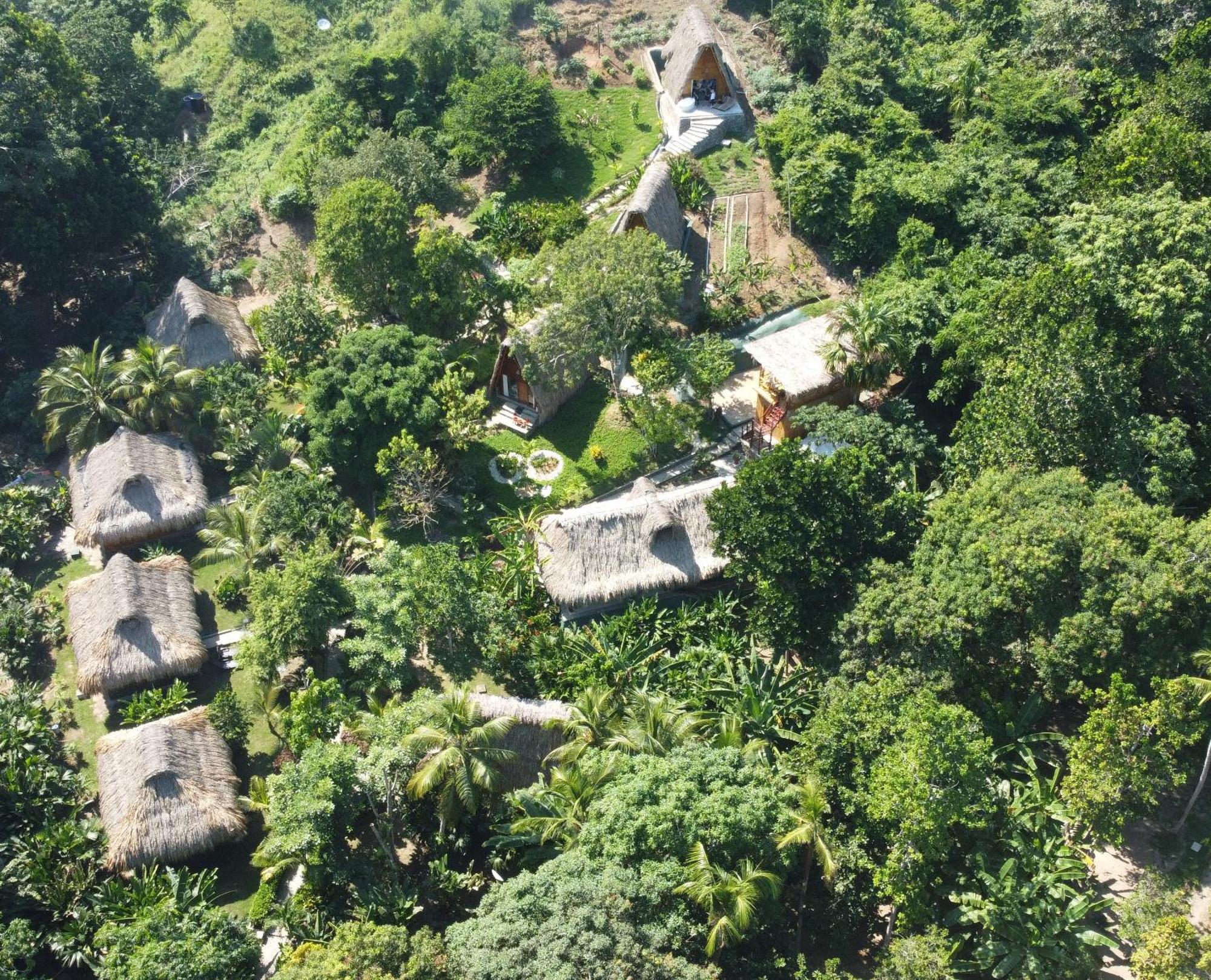 Hôtel Ecohabs Bamboo Parque Tayrona - Dentro Del Pnn Tayrona à El Zaino Extérieur photo